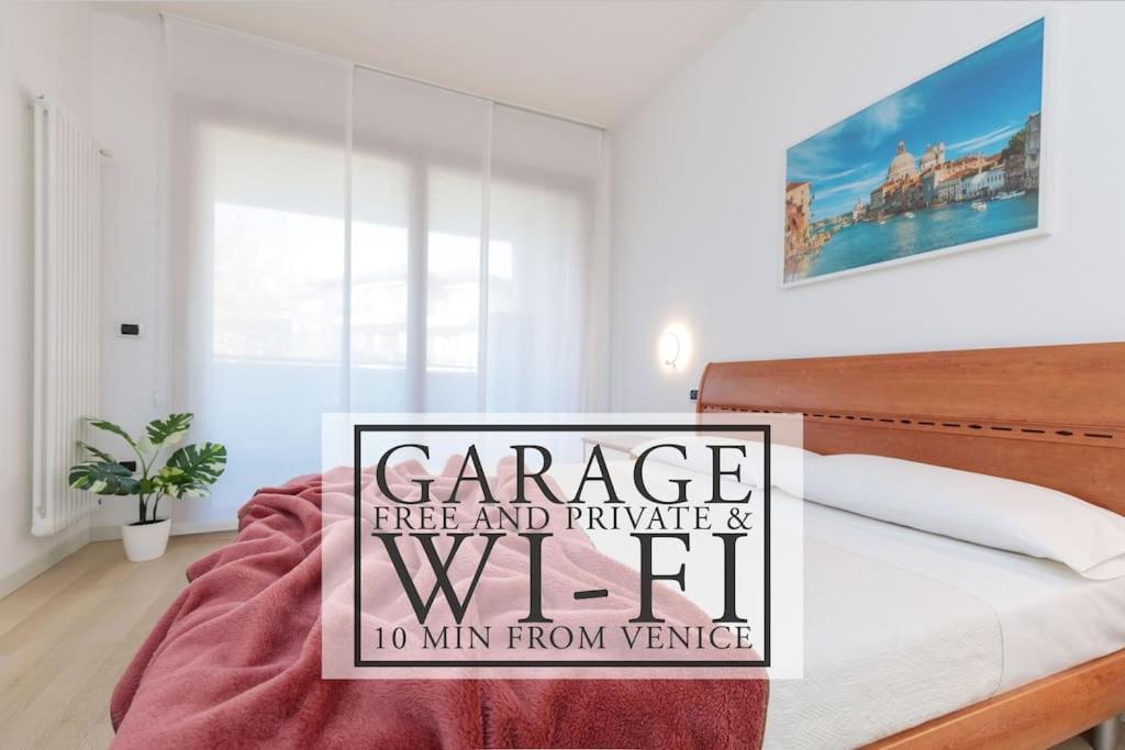 10 Min From Venice Free Garage Lovely Flat Местре Экстерьер фото